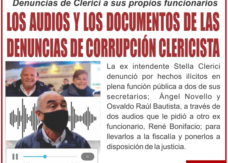 Denuncias De Clerici A Sus Propios Funcionarios Los Audios Y Los