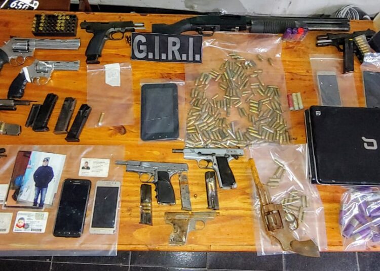 La provincia de Santa Fe secuestró 2.190 armas en los primeros 8 meses del año