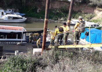 Incendios en las islas: continúa el operativo de combate del fuego y hubo un reclamo de mayor participación a la justicia