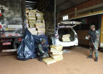 Prefectura decomisó un cargamento de más de 4.000 kilos de marihuana