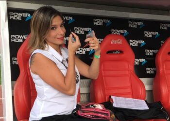 Ángela Lerena, la primera mujer que comentará fútbol en la TV argentina
