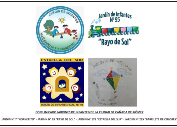 Los Jardines de Infantes de Cañada de Gómez informan que se encuentra abierta la inscripción al ciclo lectivo 2021