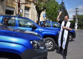 Cañada de Gómez: Se entregaron 4 móviles policiales a la UR X