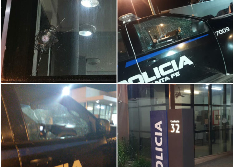 Rosario: Balearon la comisaría en zona oeste