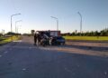 Las Rosas: Dos personas lesionadas tras accidente de tránsito