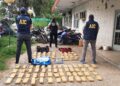 Santa Fe: La Agencia de Investigación Criminal secuestró 70 kilos de marihuana y detuvo a dos narcotraficantes