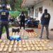 Santa Fe: La Agencia de Investigación Criminal secuestró 70 kilos de marihuana y detuvo a dos narcotraficantes