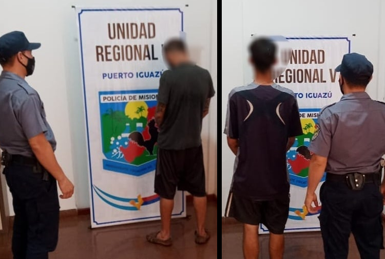 Misiones: Fueron filmados robando en un local comercial y terminaron detenidos
