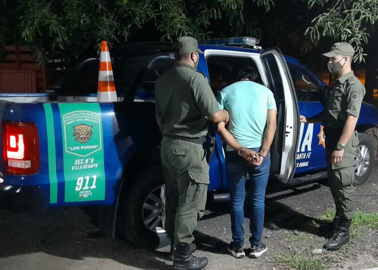 Villa Ocampo: Un changarín de campo fue detenido por apropiarse de un ternero