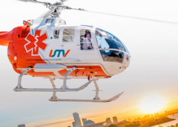 Totoras incorpora el Servicio de Helicóptero Sanitario