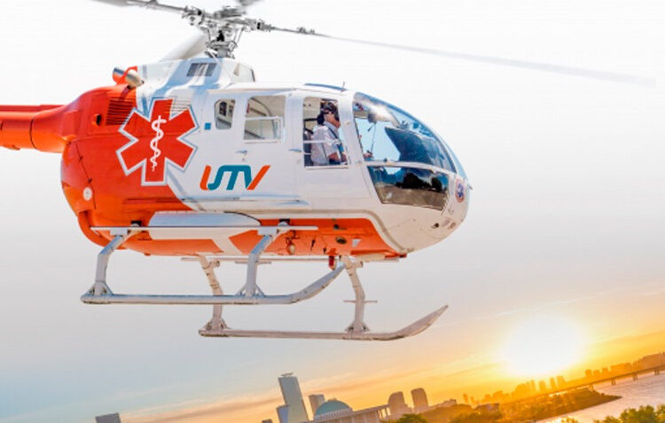 Totoras incorpora el Servicio de Helicóptero Sanitario