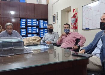 El senador Hugo Rasetto se reunió con el Concejo Deliberante por edificio del ISP5.