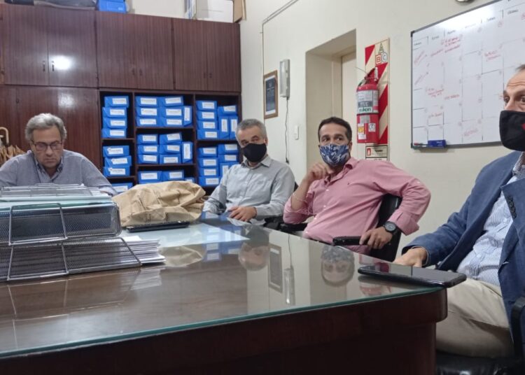 El senador Hugo Rasetto se reunió con el Concejo Deliberante por edificio del ISP5.