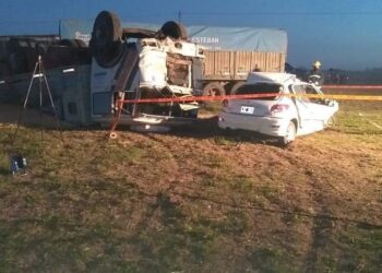 Murió una mujer en accidente de tránsito sobre la Ruta 9