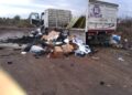 Avistan a empresa de Bustinza arrojando residuos en un basural a cielo abierto de Cañada de Gómez