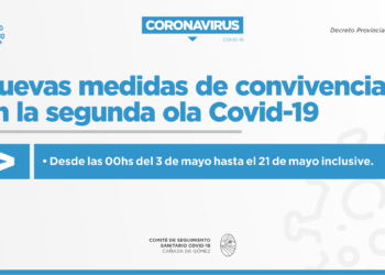 Así serán las nuevas medidas sanitarias y restrictivas en Cañada de Gómez