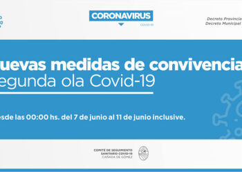 Las nuevas medidas restrictivas en Cañada de Gómez