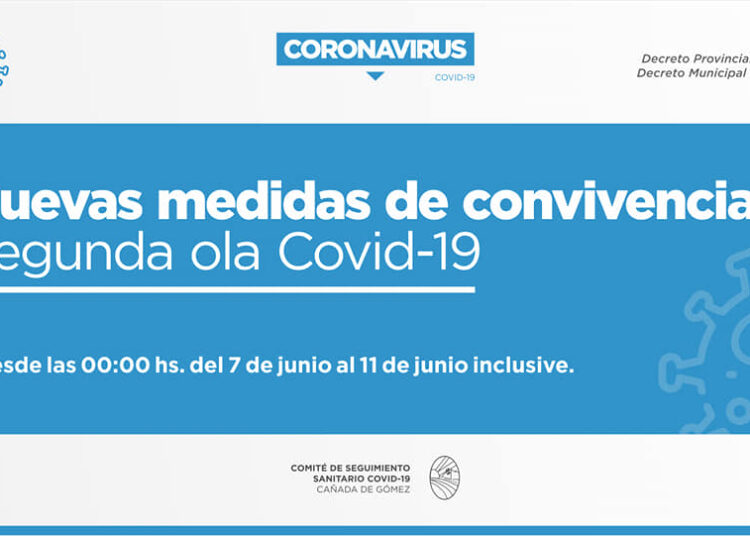 Las nuevas medidas restrictivas en Cañada de Gómez