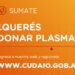 Coronavirus: Promueven la donación de plasma de convalecientes