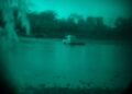 Gendarmes advierten el traslado de un camión por el río Bermejo