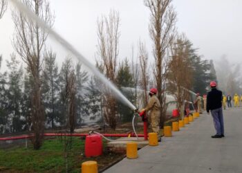 NOVA puso en marcha la red de incendio de la empresa