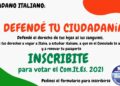 Defendé tu ciudadanía: Inscribite para votar el Com.It.Es. 2021