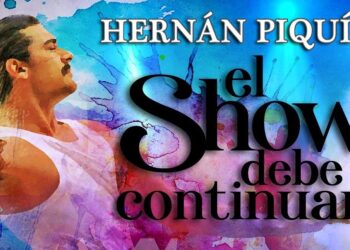 Hernán Piquín en el Teatro Verdi de Cañada de Gómez