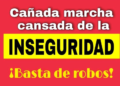 Convocan a una marcha contra la inseguridad en Cañada de Gómez