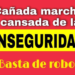 Convocan a una marcha contra la inseguridad en Cañada de Gómez