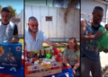 (VIDEOS) La Comisión del Club Las Flores entregó las canastas navideñas a los ganadores