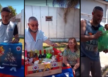 (VIDEOS) La Comisión del Club Las Flores entregó las canastas navideñas a los ganadores