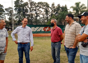 El senador por Iriondo y ediles radicales acompañaron a instituciones de la ciudad