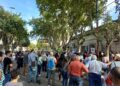 Cañada de Gómez marchó para pedir la liberación del policía Luis Pais