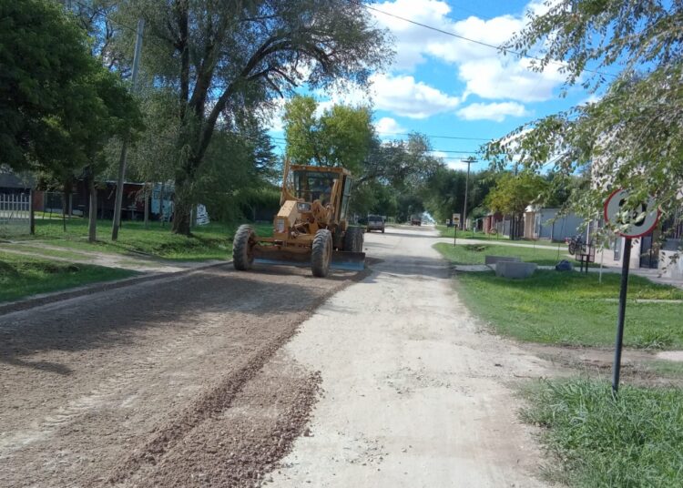 El municipio está realizando trabajos de mantenimiento de calles en varios puntos de la ciudad