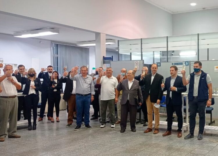 Rasetto destacó el 130 aniversario del Banco Nación de Cañada de Gómez