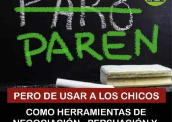 Comunicado de Padres Organizados contra el paro docente