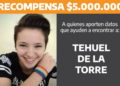 Se busca el paradero de Tehuel de la Torre
