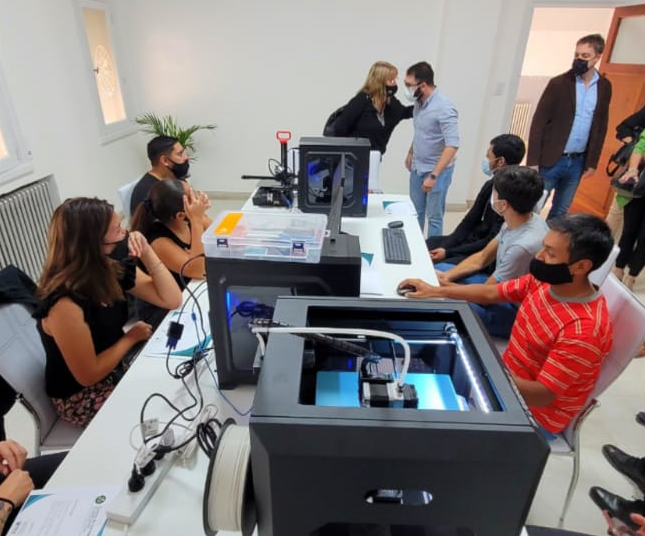 La municipalidad inauguró el Centro de Prototipado Cañada de Gómez