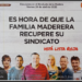 Elecciones en el Sindicato de la Madera: La Lista Roja Renovación Maderera presenta sus candidatos
