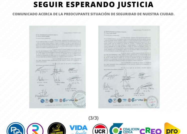 «Los cañadenses no podemos seguir esperando justicia»