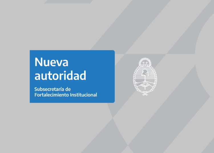 Alejandro Grillo asumió como Subsecretario de Fortalecimiento Institucional