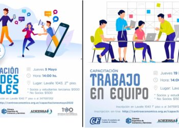 Cursos de Capacitación en el Centro Económico de Cañada de Gómez