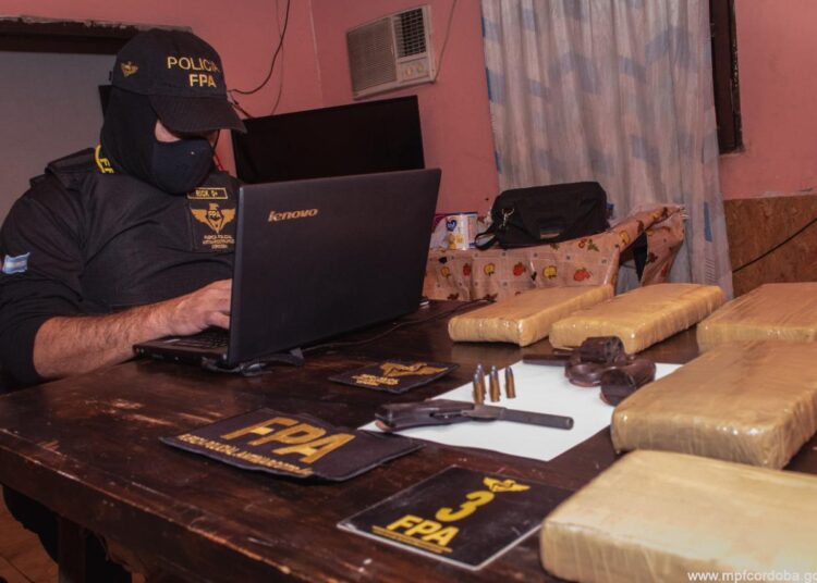 FPA desarticuló una organización narco, que era dirigida por un preso desde la cárcel de San Francisco y operaba en Córdoba y Santa Fe