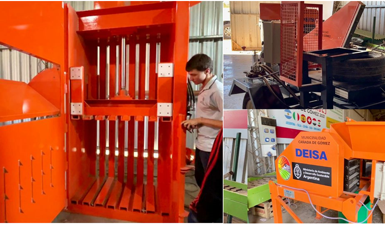 El municipio puso en funcionamiento equipamiento para tratamiento de residuos reciclables