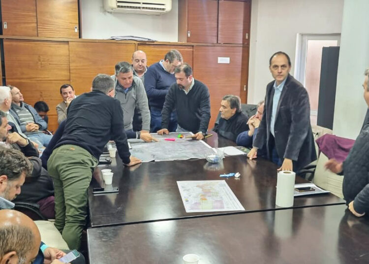 Rasetto participó de una nueva reunión en Santa Fe por la Ruta 91