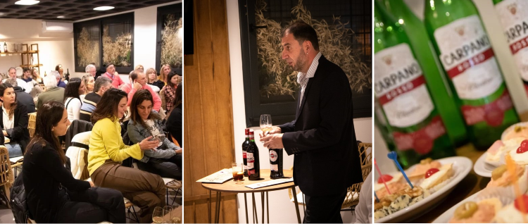 Vinicius y La Primera presentaron la gran noche de cata y maridaje de vinos en Cañada de Gómez