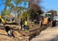 Continúan las obras municipales en el Norte y el Sur de la ciudad
