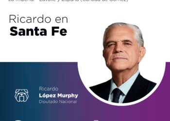 Llega a Armstrong y Cañada de Gómez el Diputado Nacional Ricardo López Murphy