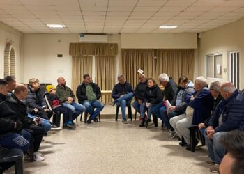 Clerici se reunió con Bomberos Voluntarios para proyectar obras