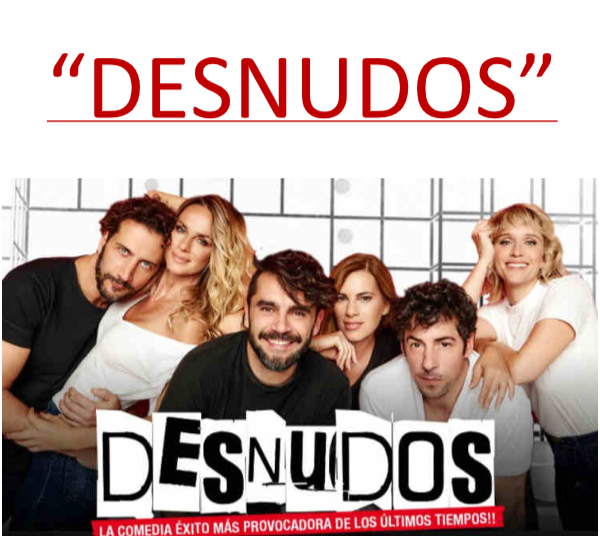 Llega «Desnudos» al Teatro Verdi de Cañada de Gómez